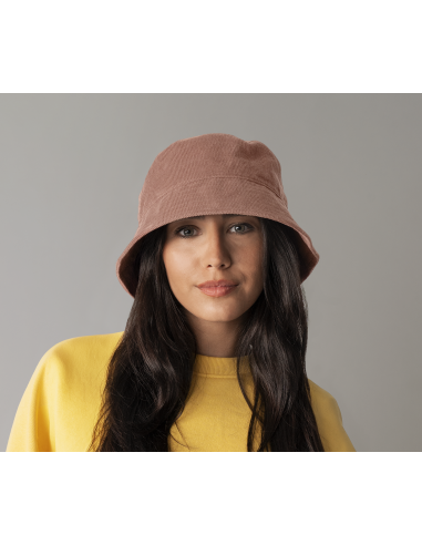 BEE-B687-EarthAware® Organic Cord Bucket Hat